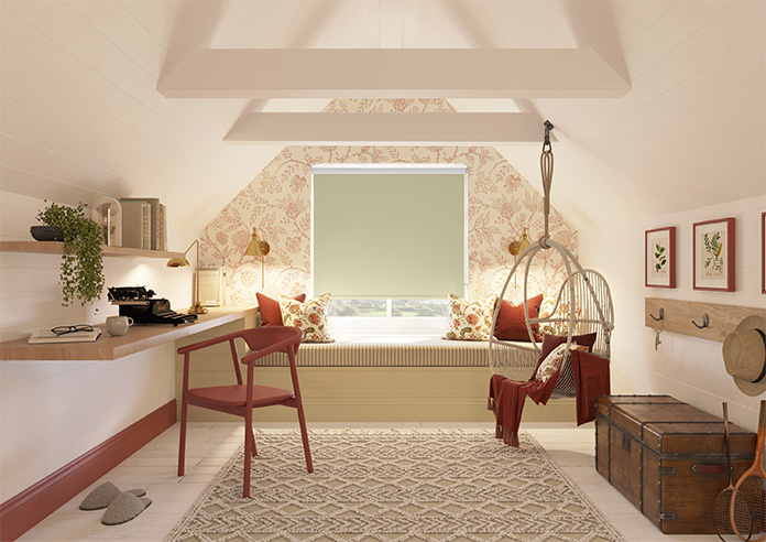 Rimini (FR Blackout), Desert Stone - Twist&Fit Roller Blind - Image 8